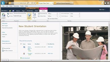 Working With Images on SharePont Pages