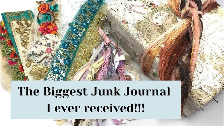 The Biggest Junk Journal I've Ever Received! It's ...