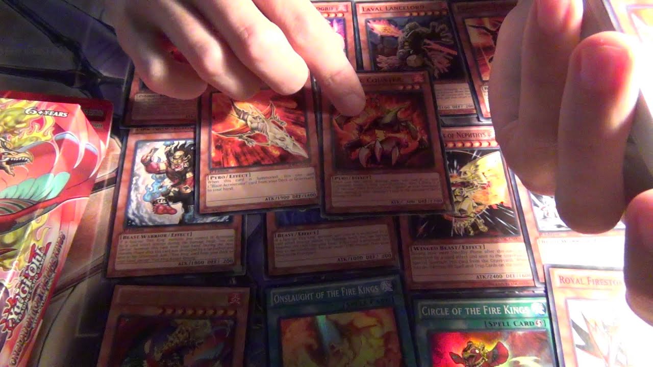 Yugioh Onslaught of the Fire Kings Unboxing