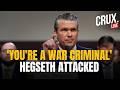 IRAN WAR LIVE | US Defense Secretary Pete Hegseth Heckled As Protester Storms Heated Senate Hearing