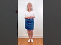 Finally Found a Jean SKORT For YOU!  Fashion &amp; Styling for Women over 50 #shorts