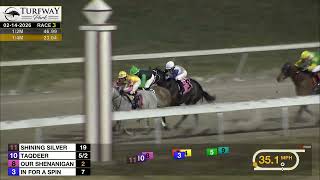 RACE 3 PROGRAM 2 14 2026