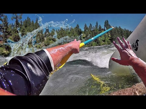 ALMOST DROWNING WHILE WHITE WATER RAFTING (POV) - YouTube