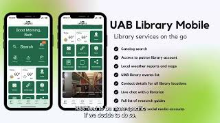 UAB Library Mobile Demonstration screenshot 2