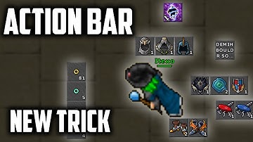 NEW TRICK: Customize ACTION BAR BUTTONS anywhere on the screen