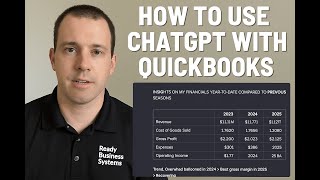 How to Use ChatGPT with QuickBooks for Powerful Financial Insights 📊💡