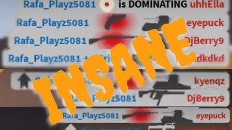 insane shots on high sensitivity (Roblox Arsenal)