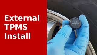How to install a simple external Tire Pressuring Monitoring System on your car