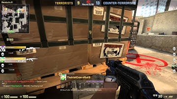 CS:GO Dust II Competitive - Zeus Kill