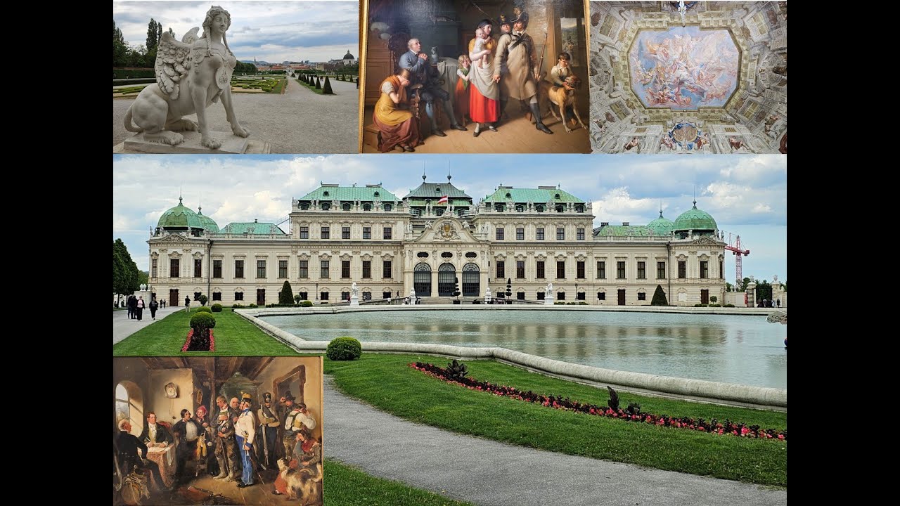 Vienna Belvedere Palace, Museum and Park - YouTube