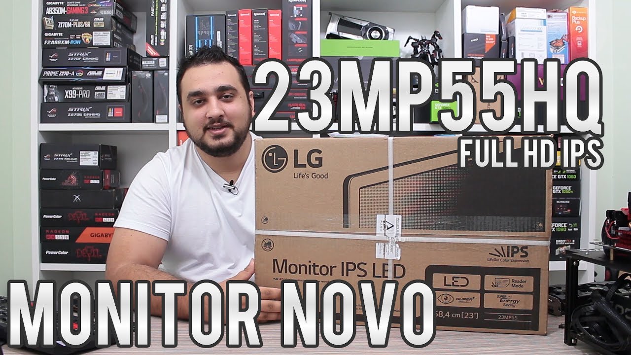 Monitor LG 23MP55HQ Full HD IPS - Primeiras impressões do novo monitor ...