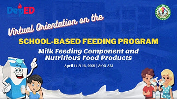 Virtual Orientation on the School-Based Feeding Program (Day 1)