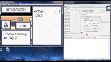 Hacking Master Ball in Pokemon Emerald with Cheat Engine 6.3