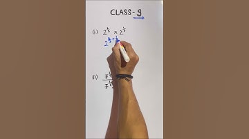 Class 9 - Laws of Exponents for Real Number   #maths #learning #easy #js_network