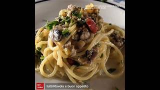 spaghetti con colatura e alici di Cetara (replay)