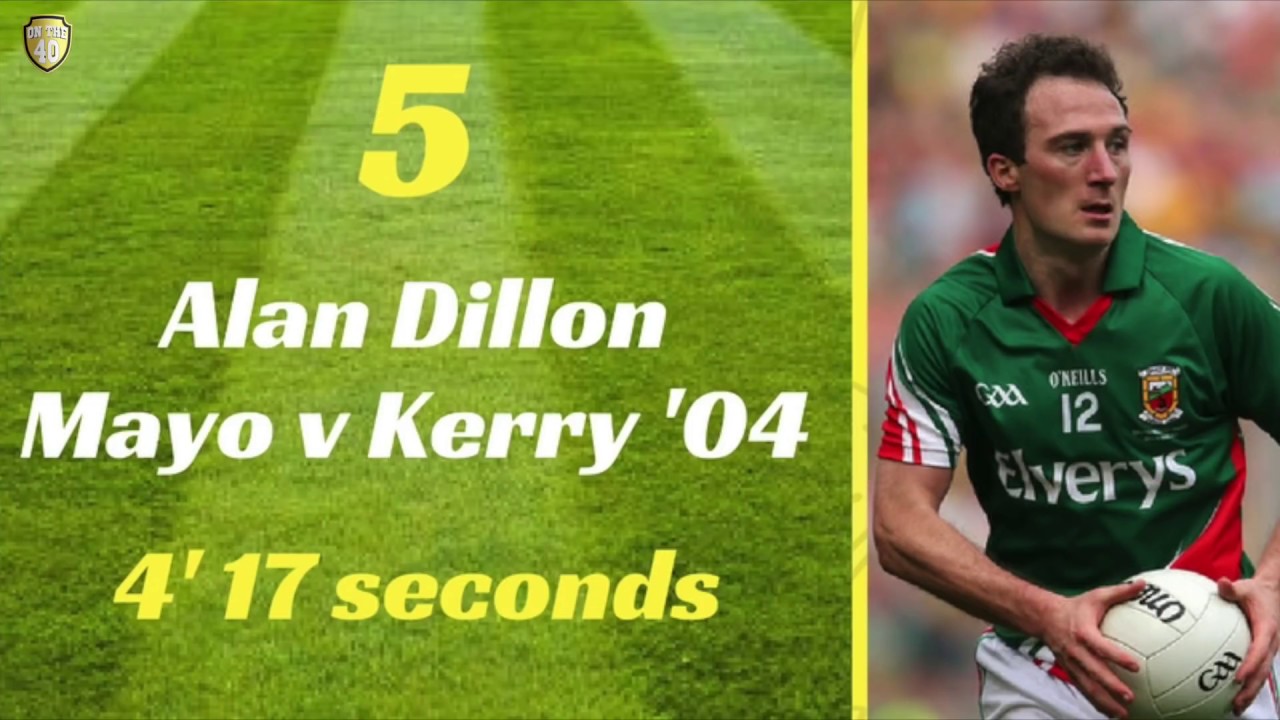 Top 5 quickest goals in GAA AllIreland Football Finals YouTube