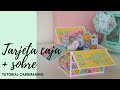 TARJETA POP UP CAJA - Scrapbooking FÁCIL