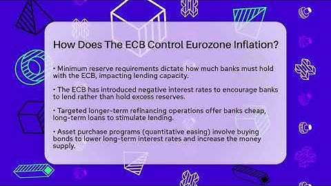 How Does The ECB Control Eurozone Inflation? - Inflation Insight Channel