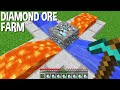this MOST EFFECTIVE DIAMOND ore FARM in Minecraft !!!
