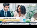 Career Training Program - Certified Legal Secretary