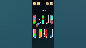 Color Sort Puzzle Level 63 Walkthrough Solution iOS/Android