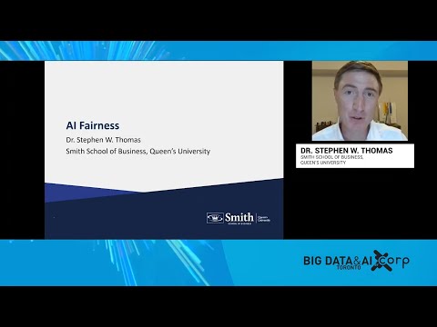 Fairness and bias in AI - Stephen Thomas