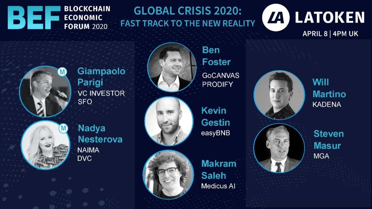 Global Crisis 2020: Fast Track to the New Reality, April, 8 | 4 pm UK time