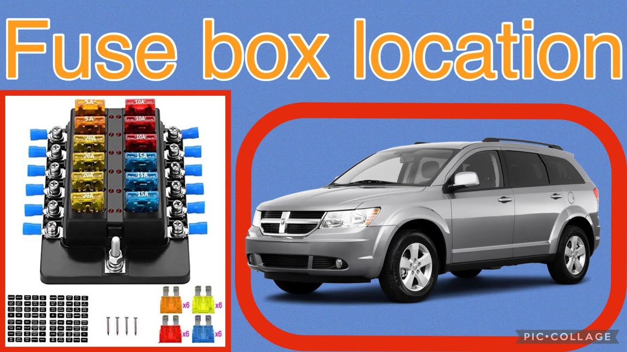 2010 dodge journey alarm fuse location