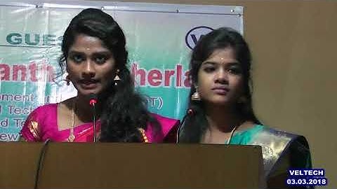 VELTECH OWNED BY RS TRUST DEPT OF EEE & ECE 7th NATIONAL CONFERENCE  - 03.03.2018