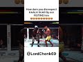 Ufc octagon disrespectful body kicks no takedown or submission would ever top brutal kicks punches