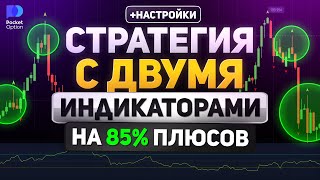 Покет опшн! Пошаговая стратегия из ДВУХ индикаторов! Pocket Option стратегия