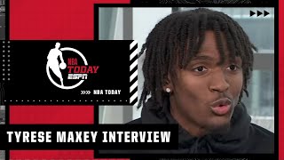 I was like 'OH SNAP' - Tyrese Maxey on his reaction to the James Harden trade | NBA Today