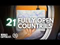 21 Fully Open Countries in April 2022