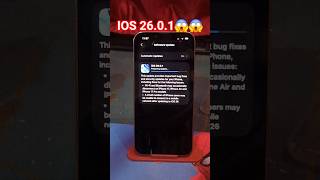ios 26.0.1 update ❣️👀😱successfull✅️👀#os26.0.1 6features #iphone17#iphone #iphone13pro #youtubeshorts