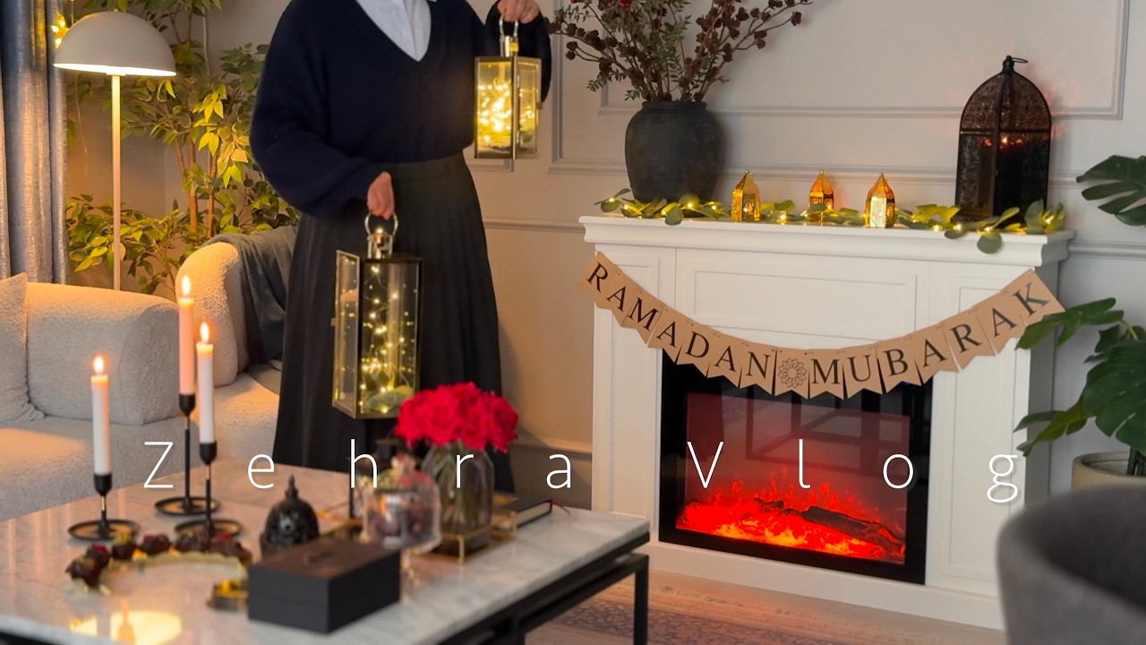 تجهيزات رمضان 2026 🌙 تزيين البيت وديكورات رمضانية دافئة + أفكار تمر أنيقة 🍫✨
