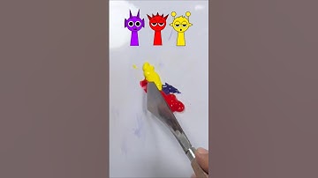 Sprunki Incredibox Character color mix. #sprunki #sprunkiincredibox