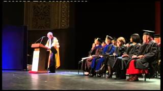 AUP Graduation ceremony 2014: Introduction by Marc Montheard