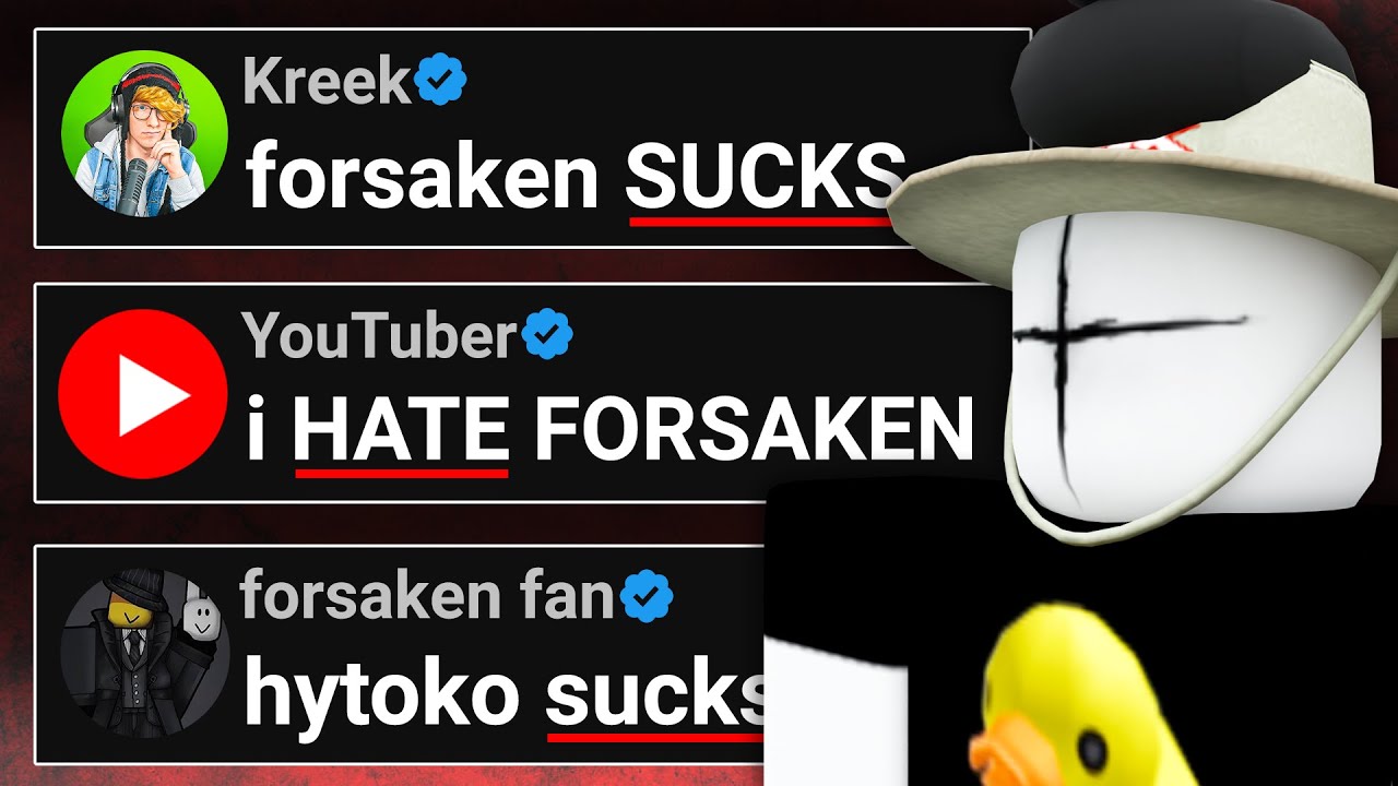 Roblox Forsaken снова разоблачили (драма Hytoko)