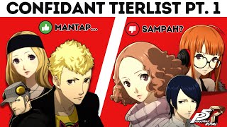 Tier List Confidant Persona 5 Royal - Siapa yang Paling Berguna Part 1
