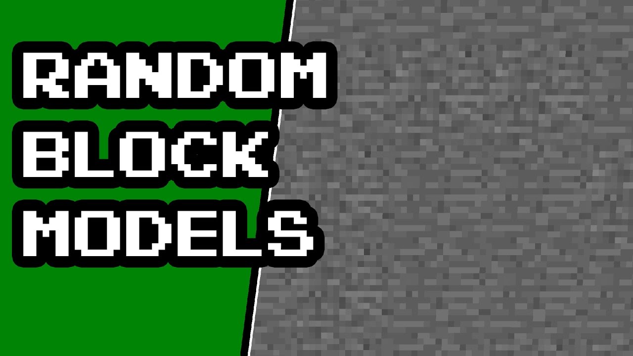 RANDOM BLOCK TEXTURES ¦ Minecraft Resource packs - YouTube