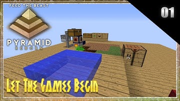 FTB Pyramid Reborn  Multiplayer Minecraft 1.12.2 Lets Play - Let The Games Begin (1)