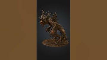 Terrifying Demon Sculpture Reveal – Powered by 3D Modeling