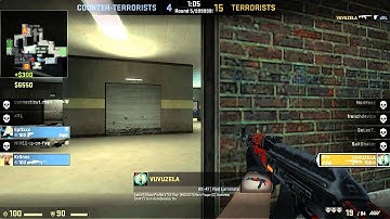 ESEA.net COTW: Aimbotting VUVUZELA 1v5 Ace Clutch