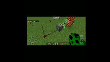 How to make magma creeper 🤫🤫 #short #minecraft