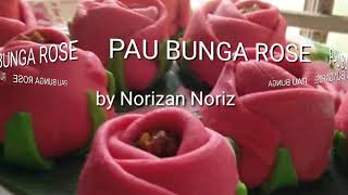 CARA  BUAT PAU BUNGA ROSE