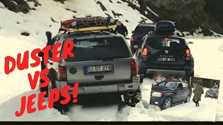 Viçe Off Road | Dacia Duster vs Jeep Grand Cherokee 5.2 ZJ & 4.7 WJ