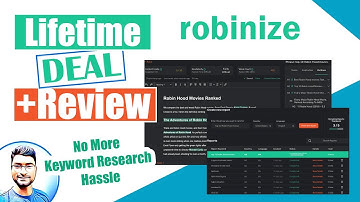 Robinize Review: Appsumo Lifetime Deal & Demo Video | Best SEO Content Generation Tool of 2022