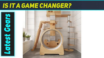 `Amazing Cat Tree Tower: The Ultimate Playground for Your Feline Friend!