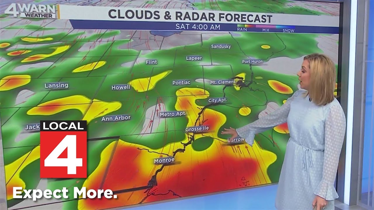 Storms this weekend in Metro Detroit: What to expect - YouTube