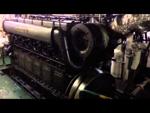 フェリーのエンジンルームに潜入2 Youtube